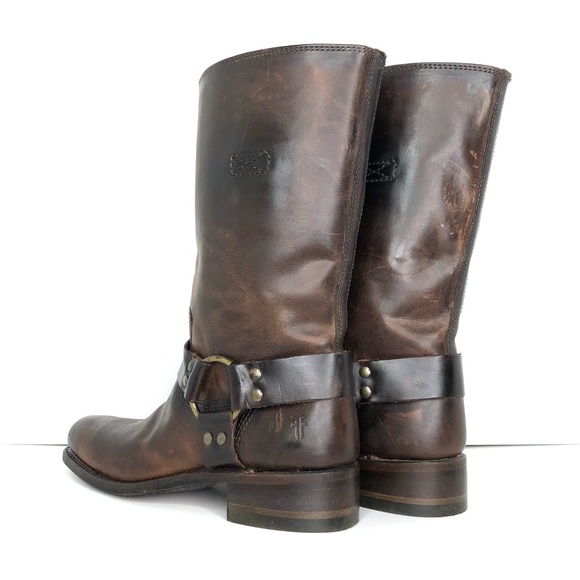 NEW Frye 150th Anniversary Harness Boots Women’s 6 Shoes - Picture 4 of 16